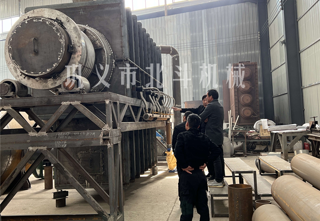 新型連續式炭化爐美觀節能